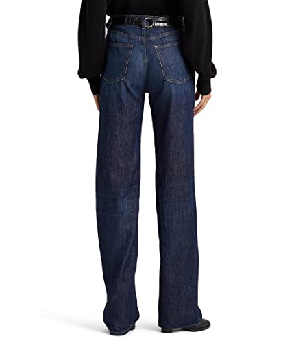 Lauren Ralph Lauren Womens High Rise Relaxed Straight Leg Jeans2