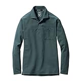 BURTLE バートル 長袖ポロシャツ(ユニセックス) オールシーズン用 ミルスグリーン 665 14 LL