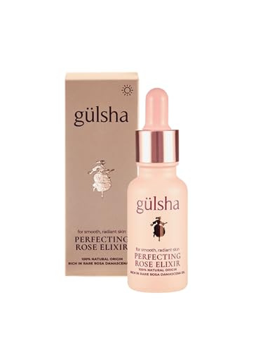 Huile pour le visage Gülsha rituel de nuit Rose Potion anti-âge pour une peau éclatante au réveil