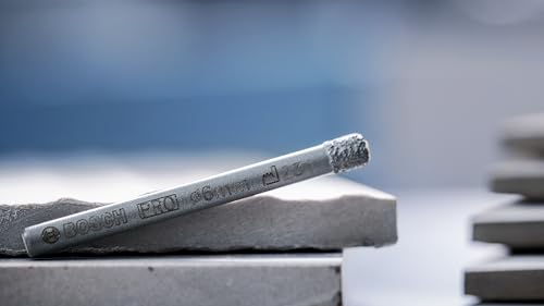 Bosch 3x PRO Ceramic Diamantbohrer-Set für Zylinderschaft und Bohrmaschine/Schrauber (für Fliesen, Harte Fliesen, Ø 6,0, 6,0, 8,0 mm, Professional Zubehör Bohrmaschine/Schrauber)