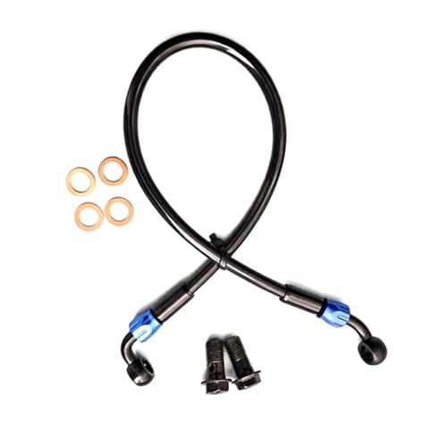 Flexible frein hydraulique en acier AN3 M10 durable pour quad et moto