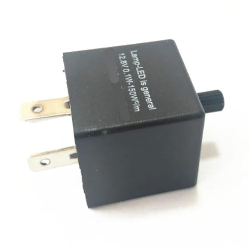 Intermitente LED de 3 pines CF14 JL-02 regulable para coche con voltaje de 12V y 24V