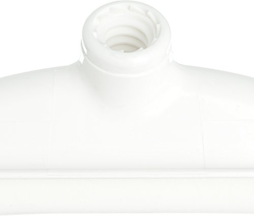 Image of SPARTA 4156702 Plastic Floor Squeegee, Shower Squeegee With Double Foam For Window, Glass, Shower Door, Floor, Windshield, 18 Inches, White, (Pack of 6)
