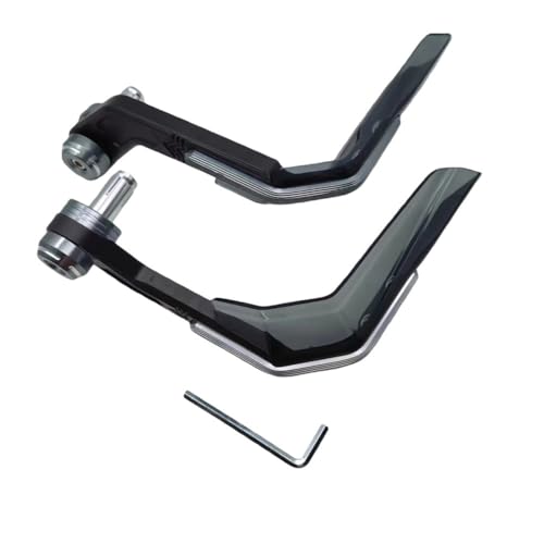 Équipement de protection universelle modifiée pour guidon de moto avec pare-mains en aluminium