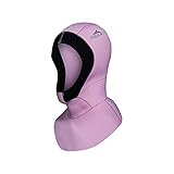 【Perfekter Schutz】 Diese Neoprenanzug Kapuze kann vor UV-Strahlen schützen, Ihren Kopf vor Verletzungen durch Seeläuse, Gelees und andere kleine Meerestiere schützen und warm halten, während Sie unter Wasser sind. Und natürliche Passform auf dem Gesicht, reduziert den Wasserwiderstand und ermöglicht es Ihnen, Wasser frei zu genießen.