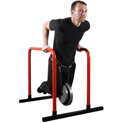 FITNESS KIT HIGH PARALLETTES - Profigeräte - Dip Barren mit 42 mm Durchmesser - Dip Station - Calisthenics Training Equipment - individuell verstellbar Cover