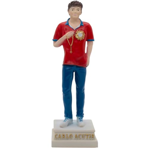Estatua de Carlo Acutis 6 pulgadas decorativa