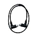 SYSTEM-S S-Video Kabel 180 cm Din 9 Pin Stecker zu Stecker Dual Winkel
