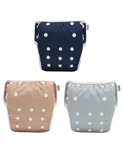 ALVA Baby Swim Diapers Reusable Adjustable Washable for Swimming Lesson