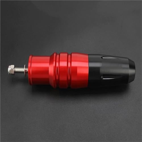 Protection pot échappement CB350 GB350 bleu curseur antichute - 3