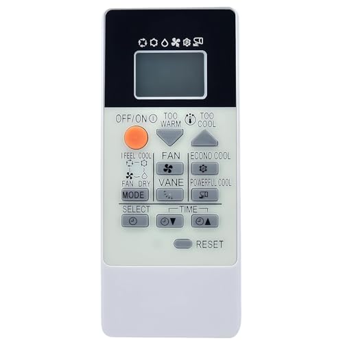 RU18A - Mando a distancia de repuesto para aire acondicionado Mitsubishi MSZ-DM25VA-E1 MSZ-DM25VA-ER1 MSZ-DM35VA-E1 MSZ-DM35VA-ER MSZ-DM25VA MSZ-DM35VA MSZ-HJ25AMSZ-HJ35VA MSZ-HJ25VA