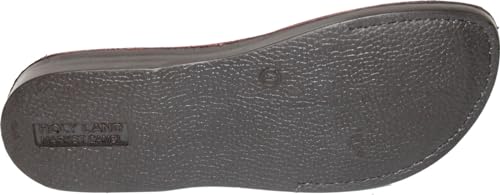 Holy Land Market Men/Women Biblical Jesus Leather/Embroidered Sandals/Slides From Jerusalem (Moses Style)4