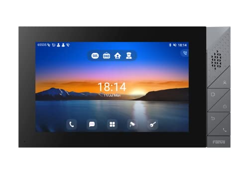 Vidéophone Fanvil i55A haut de gamme 7 pouces en acier inoxydable brossé