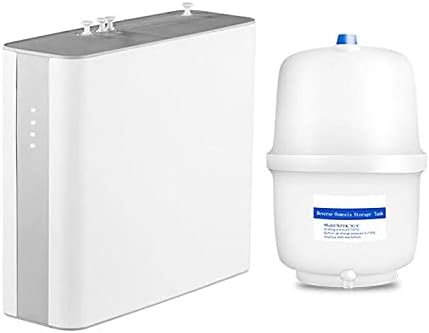 JMOMC Purificador de Agua para el hogar, purificador de Agua de ósmosis inversa RO, Filtro Directo para Beber, máquina de Agua Pura