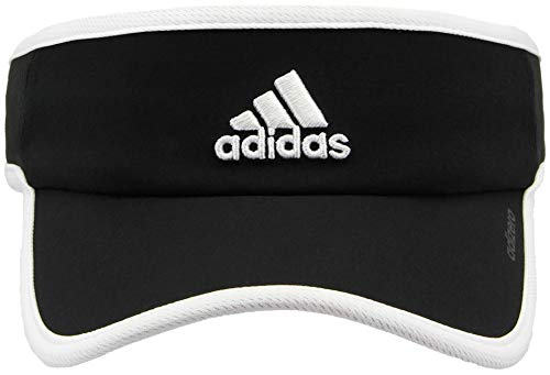 Adidas Womens Women S Adizero Ii Visor, Black/White, One Size Us #TOP3