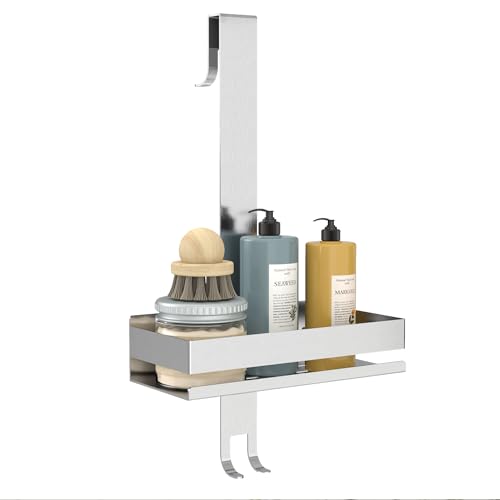 DIYGEEK Duschablage zum Hängen, Duschregal aus Edelstahl Ohne Bohrer für...