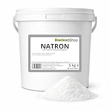 DIACLEANSHOP Natron Pulver 5kg – Pharmaqualität E500ii | Deutsche Herstellung & Abfüllung | vielseitig für Küche, Backen, Haushalt, Bad, Körperpflege & DIY