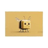Matériau de haute qualité et durable : le set de table imprimé abeille mignonne WHJDPP est fabriqué en tissu épais infroissable avec une forte résistance à la chaleur, protégeant efficacement les tables des meubles des rayures à haute température. Durable et indéformable, conservant une texture nette même après une utilisation à long terme.