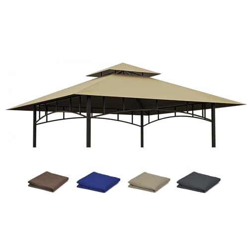 Grill Gazebo Replacement Roof, 5x8ft Outdoor BBQ Gazebo...