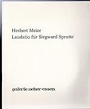  Laudatio für Siegward Sprotte. Ansprache zum 70. Geburtstag von Siegward Sprotte