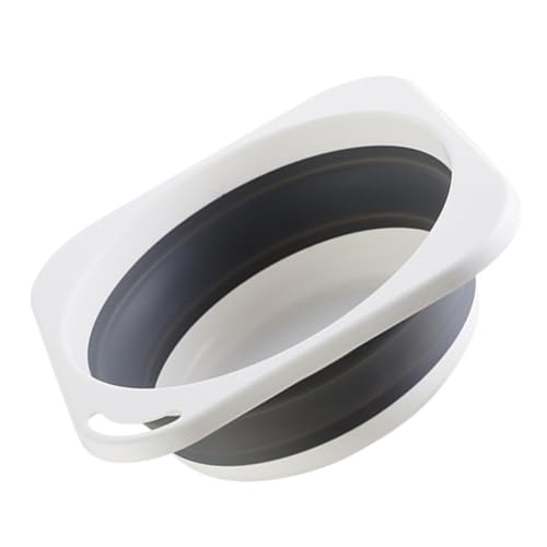 Lavabo plegable portátil con asas de plástico para enfriar bebidas