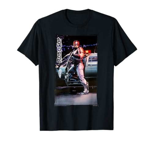 Image of RoboCop Cruiser Photograph Logo Poster T-Shirt