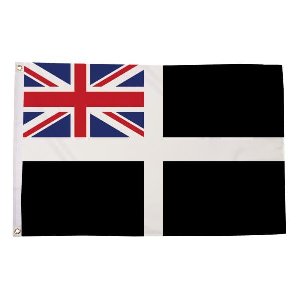 Flagtex Cornwall Ensign Small Flag 3ft x 2ft (90cm x 60cm)