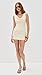 Lioness Women's Sweetheart Mini Dress, Butter, Yellow, M
