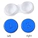 Elcoho 24 Pack Contact Lens Cases Contact Lens Holder Box Left/Right Eyes Contact Lens Container, 6 Colors