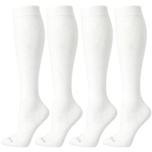 Image of LEVSOX Compression Socks Women and Men, 20-30mmHg, Best for Nurses, Travel, Pregnancy