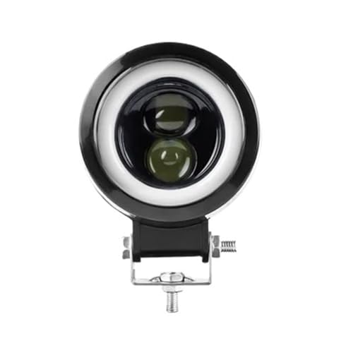 Feux additionnels moto antibrouillard étanche projecteur LED blanc puissant pour quad et UTV