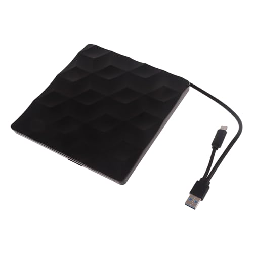 Graveur et lecteur DVD externe haute vitesse USB 3.0 avec double câble Type C