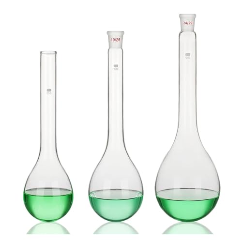 EuZhOuDEQiNg - Ballon de broyage à long col, ballon de distillation, laboratoire de chimie(50ML/24)