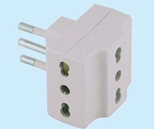 Adattatore Triplo 16A + T Bipasso