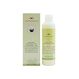 Con jugo de Aloe Vera natural de hojas frescas