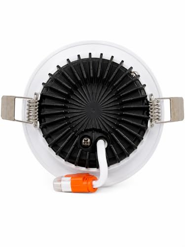 Image of KUSUM 30 Watt White Reflector Concealed LED Ceiling COB Round Spot Light with Focused Beam | Neutral White, Pack of 1 (4000K) | Energy Efficient LED Ceiling Light for Home and Office