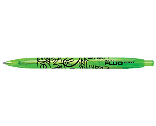 HI-TEXT 901 Grip Druckstifte – 12er Pack, Medium 1 Mm, Blau