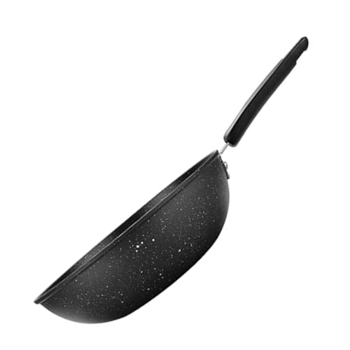 Wok pequeño con fondo de piedra Maifan y antiadherente