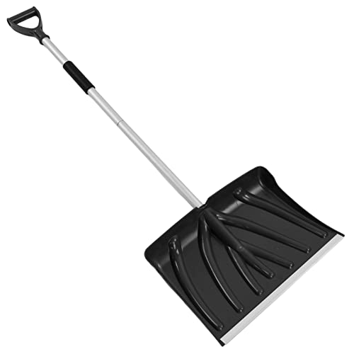 Portable Snow Shovel Detachable Snow Pusher Aluminium Alloy Winter Ice Shovel for Garage Warehouse Use -  SIXRUN, SIXRUN8to7dgmcs5