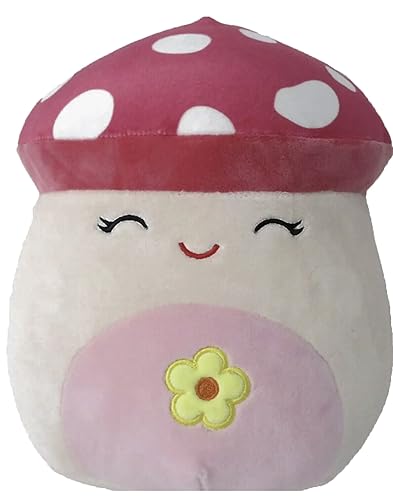 Squishmallow Official Kellytoy Food Squad Dessert Collectible Pillow Soft Animal Collection (8 Inch, Sakina The Mushroom)