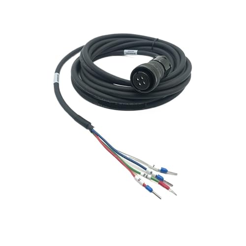 Cable de alimentación MR-PWCNS4CBL3M-L de 5M para optimizar motores de 1,5 KW con total estabilidad