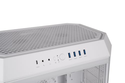 Thermaltake The Tower 600 Mid Tower Chassis | Hidden Connector | White