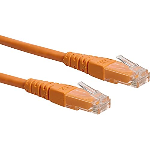 ROLINE Patchkabel Kat.6 (Class E) UTP, orange, 5 m