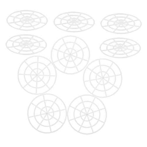 BRIGHTFUFU 10pc Vegetable Pickle Press Tool Fermenting Jar Sauerkraut Brewing Press Set Weights