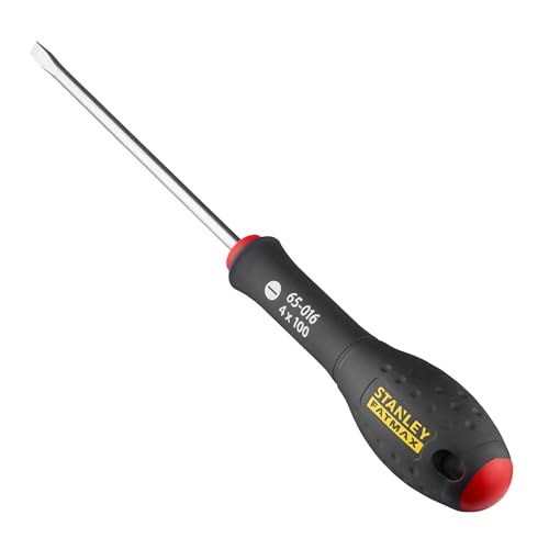 Image of STANLEY 0-65-016 FATMAX SCREWDRIVER FLARED 4 X 100MM
