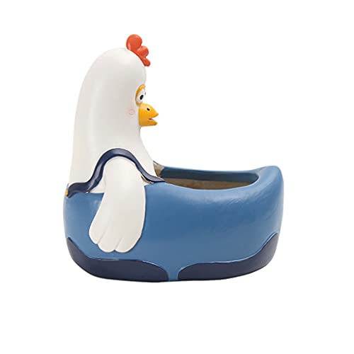 Jardineras para Plantas de Interior Linda Maceta Animal Maceta suculenta Cactus Maceta Linda Cebra Jirafa hipopótamo pequeño Maceta Olla Oficina decoración casera Navidad Macetas (Color : D)