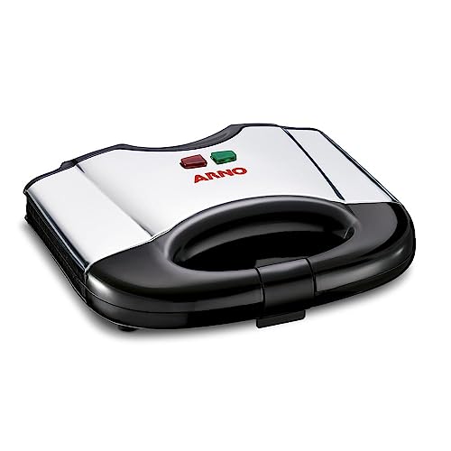 Sanduicheira Compacta Grill Arno Sanduicheira Arno Sacs Preto/inox 220v