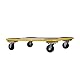 STANLEY Transportroller/Transporthilfe Medium, Tragkraft 200kg, SXWT-MS573, Abmessungen Ladefläche 60x45cm