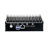 Din Rail Side Mount Micro Firewall Appliance, Mini PC, PFSense, Untangle, Sophos XG, Mikrotik, OPNsense, VPN, Router PC, J3160, RX18, COM, 4 x I210 I211, 2 x HDMI, 0 RAM, 0 Storage, Barebone No System