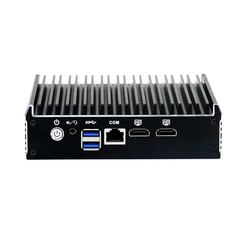 Micro Firewall Appliance, Mini PC, PFSense, Untangle, Sophos XG, Mikrotik, OPNsense, VPN, Router PC, J3160, RX18, COM, 4 x I210 I211 LAN, 2 x HDMI, Vesa Mount, 8G RAM, 256G SSD
